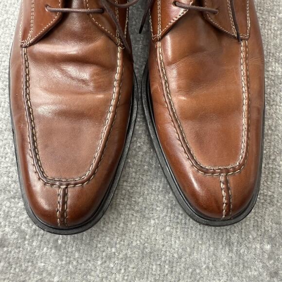 Cole Haan Shoes Mens Size 9.5 Brown Oxford Dress Air Apron Toe Leather main image 13